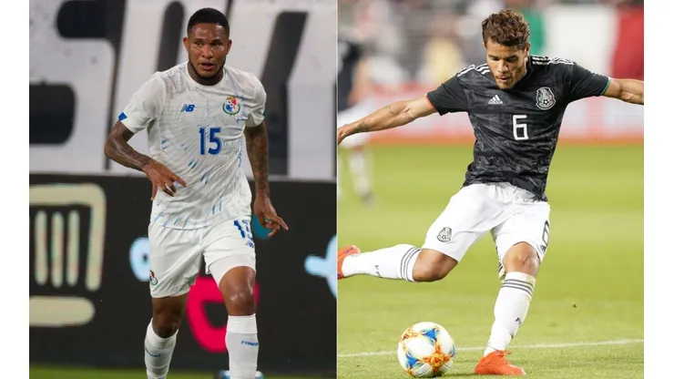 Eric Davis of Panama (left) and Jonathan Dos Santos (right) (Getty)