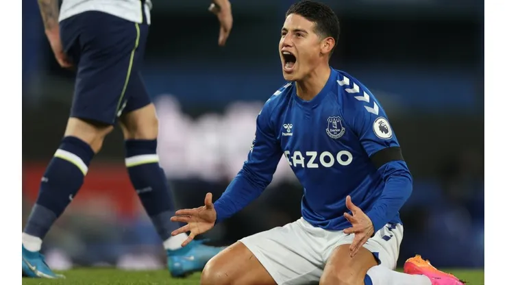 James Rodriguez of Everton (Getty)