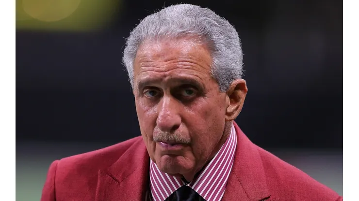 Atlanta Falcons owner Arthur Blank talked about the trade that saw Julio Jones join the Tennesse Titans. (Getty)