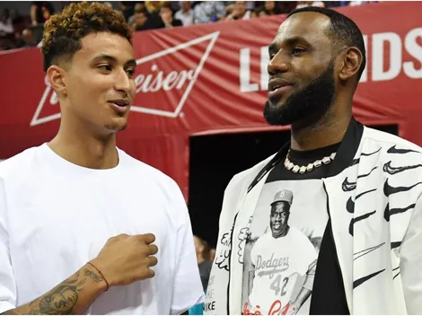 Kyle Kuzma clears the air on his alleged beef with LeBron James