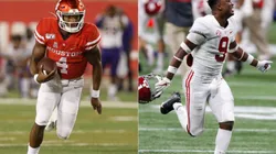 D'Eriq King of Miami Hurricanes (left) and Bryce Young of Alabama (right) (Getty)