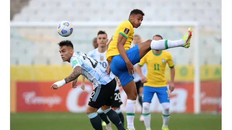 Brazil vs Argentina match was suspended (Getty).