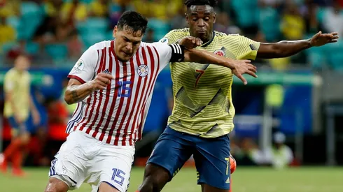 Paraguay and Colombia will meet in a game for Matchday 10 of the South American World Cup Qualifiers 2022 (Getty).