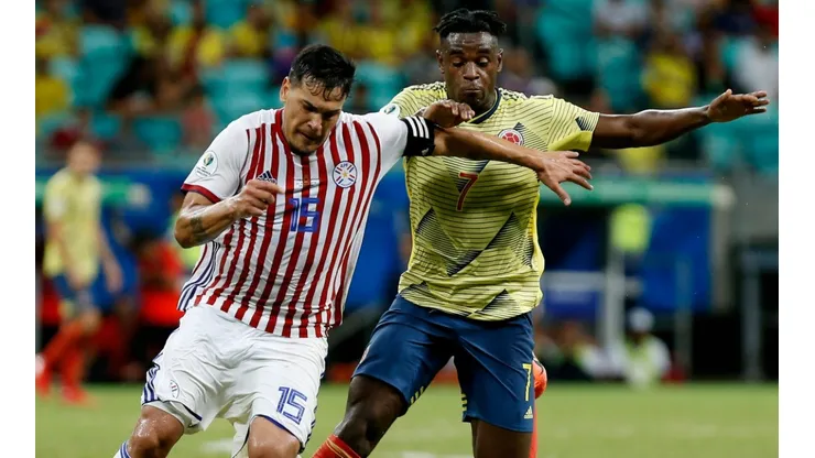 Paraguay and Colombia will meet in a game for Matchday 10 of the South American World Cup Qualifiers 2022 (Getty).