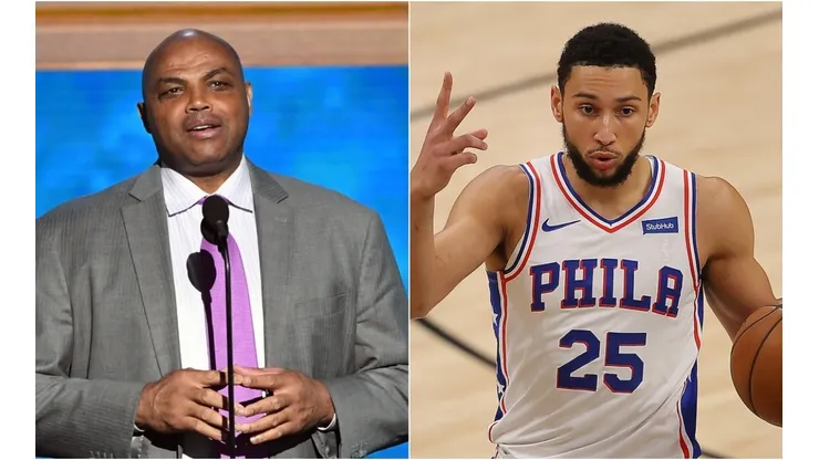 Charles Barkley (left) & Ben Simmons. (Getty)