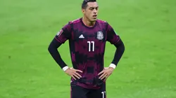 Rogelio Funes Mori during Mexico's game against Jamaica. (Getty)