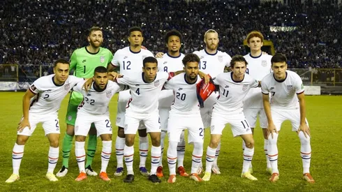 The USMNT starting line up against El Salvador (Getty)