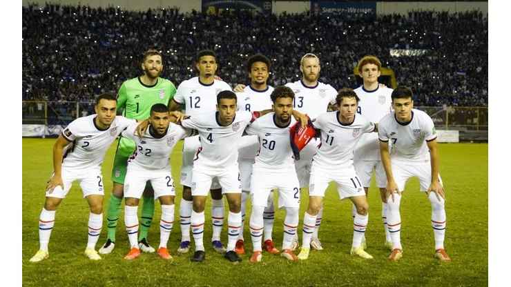 The USMNT starting line up against El Salvador (Getty)