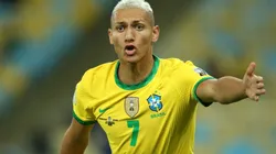 Richarlison in action during the 2021 Copa America final. (Getty)