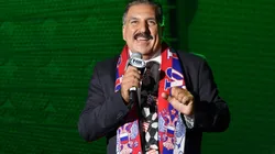Host and Contributor Fernando Fiore speaks onstage during FOX Sports 2018 FIFA World Cup Celebration on September 26, 2017 (Getty)