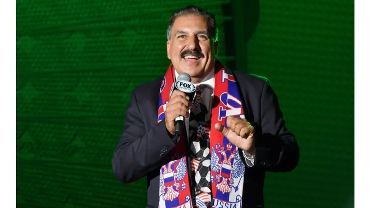 Host and Contributor Fernando Fiore speaks onstage during FOX Sports 2018 FIFA World Cup Celebration on September 26, 2017 (Getty)