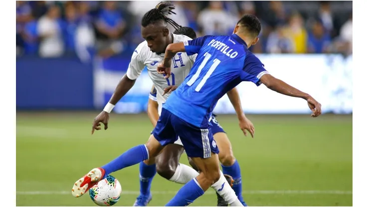 El Salvador vs Honduras. (Getty)