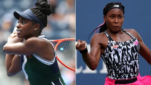 Sloane Stephens (left) and Cori Gauff (Getty).