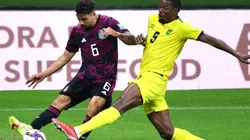 Mexico defeated Jamaica at the Estadio Azteca. (Getty)