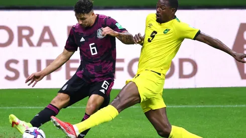 Mexico defeated Jamaica at the Estadio Azteca. (Getty)