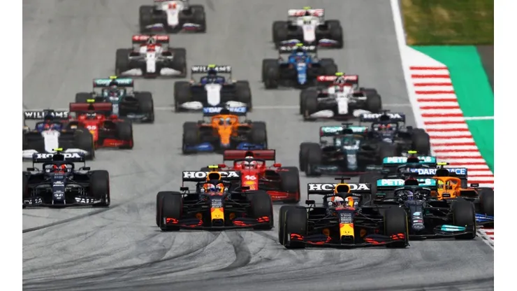 Formula 1 drivers at the 2021 F1 Grand Prix of Styria. (Getty)