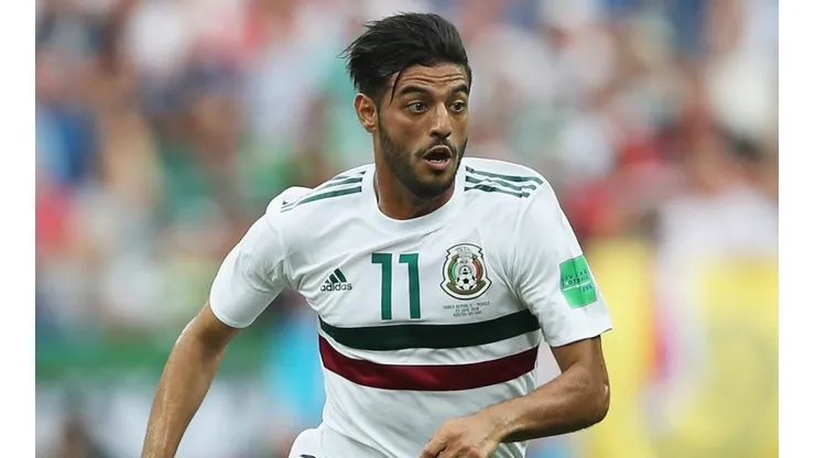 Carlos Vela in action for Mexico during the 2018 Russia World Cup. (Getty)