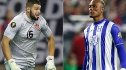 Maxime Crepeau of Canada (left) and Deybi Flores of Honduras (right). (Getty)