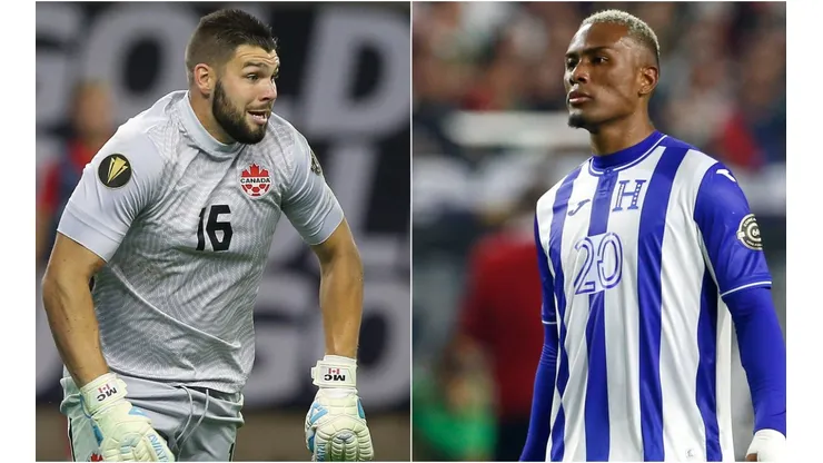Maxime Crepeau of Canada (left) and Deybi Flores of Honduras (right). (Getty)