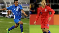 Darwin Ceren of El Salvador (left) and Sergino Dest (right) (Getty)