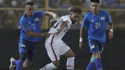 El Salvador and the USMNT shared the points. (Twitter @USMNT)