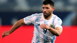 Sergio Kun Aguero will miss the upcoming triple-fixture of the South American World Cup Qualifiers for Qatar 2022. (Getty)