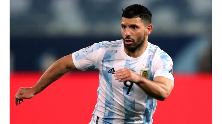 Sergio Kun Aguero will miss the upcoming triple-fixture of the South American World Cup Qualifiers for Qatar 2022. (Getty)