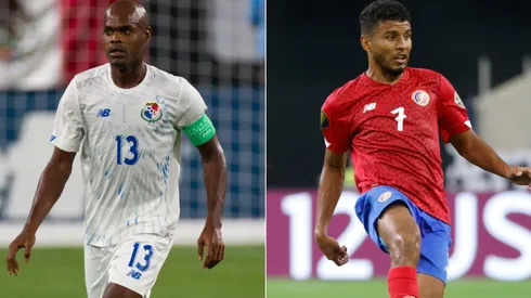 Adolfo Machado of Panama (left) and Esteban Alvarado of Costa Rica (Getty).