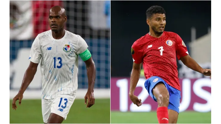 Adolfo Machado of Panama (left) and Esteban Alvarado of Costa Rica (Getty).