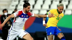 Brazil and Chile met recently in the Copa America 2021 quarterfinals (Getty).