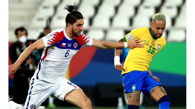 Brazil and Chile met recently in the Copa America 2021 quarterfinals (Getty).