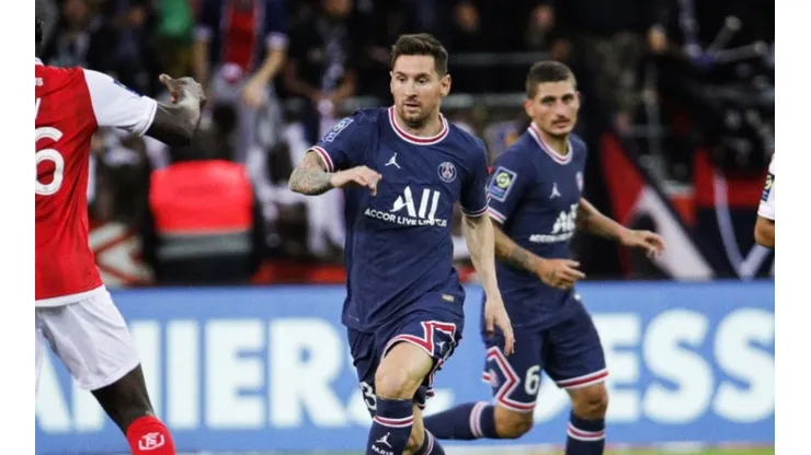 Lionel Messi made his debut with PSG (Twitter: @PSG_Inside)