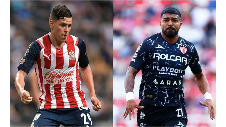 Chivas and Necaxa will square off on Matchday 7 of the 2021 Liga MX Apertura. (Getty)