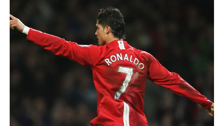 Cristiano Ronaldo rose to stardom wearing Manchester United's number 7 jersey. (Getty)