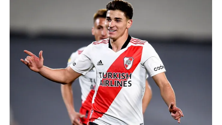 Julian Alvarez of River Plate (Getty)