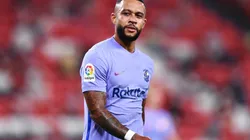 Memphis Depay of Barcelona (Getty).