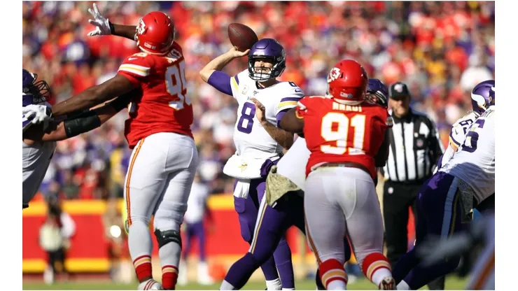 Kansas City Chiefs vs Minnesota Vikings. (Getty)