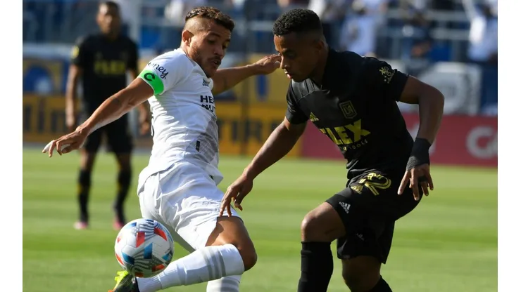 LAFC and LA Galaxy will clash in another edition of El Trafico. (Getty)