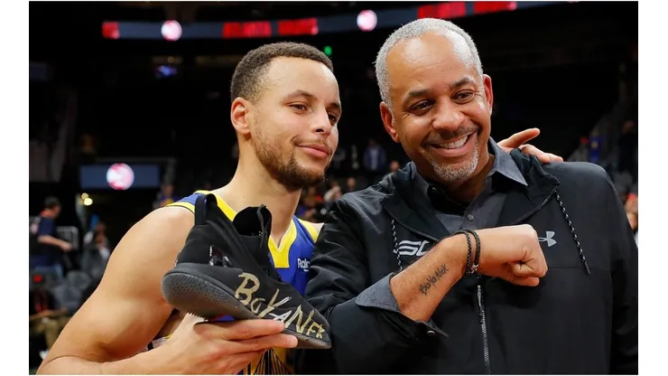 Steph and Dell Curry. (Getty)
