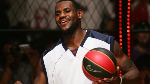 LeBron James in his rookie year. (Getty)
