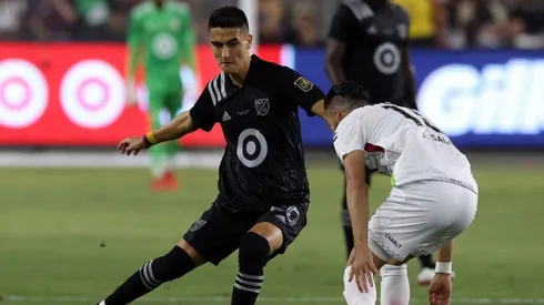Eduard Atuesta of MLS team controls the ball (Getty).