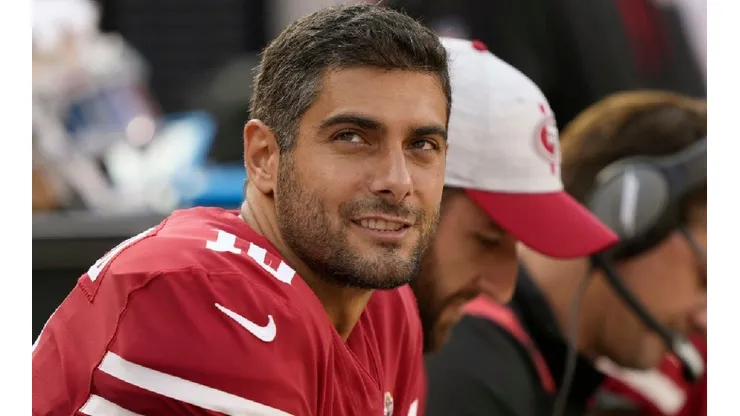 Jimmy Garoppolo of San Francisco 49ers (Getty)