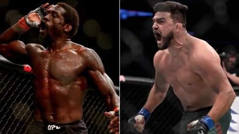 Jared Cannonier (left) and Kelvin Gastelum will step into the octagon on UFC Fight Night. (Getty)