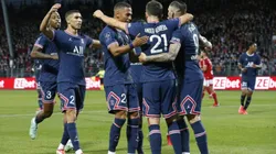Paris Saint-Germain beat Brest to win their third straight match in 2021-2022 Ligue 1. (Twitter @PSG_English)