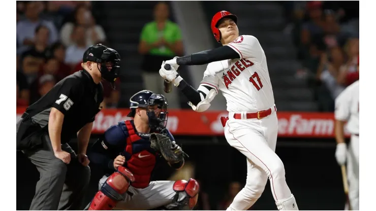 Shohei Ohtani vs. Indians. (Getty)