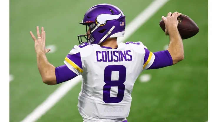 Kirk Cousins of Minnesota Vikings (Getty).