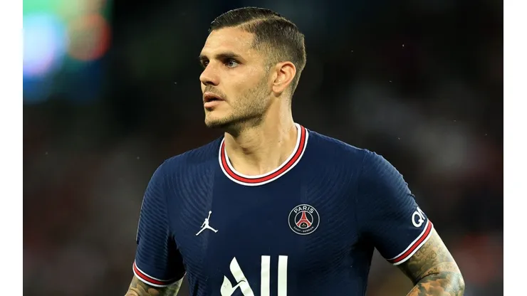 PSG striker Mauro Icardi. (Getty)