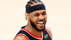 Carmelo Anthony has joined the Lakers hoping to win his first NBA ring. (Getty)