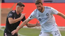 Julian Carranza of Inter Miami (left) and Elliot Collier of Chicago Fire FC (Getty).