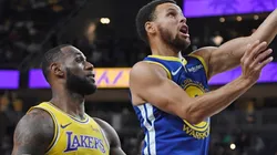 LeBron's Lakers and Stephen Curry's Warriors will hog the spotlight again in the 2021-2022 NBA season. (Getty)